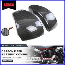 For Harley Davidson lowrider S Carbon Fiber Motorcycle Tank Cover Fairings Kit