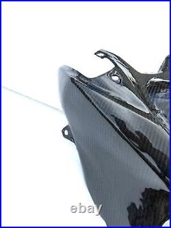 For Honda Trx450r Trx450er 450er Black Gas Tank Cover Real Carbon Fiber Glossy