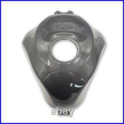 For Kawasaki Ninja ZX6R 2009-2025 Carbon Fiber Look Gas Fuel Tank Cover Fairing For Kawasaki Ninja ZX6R 2009-2025 Carbon Fiber Look Gas Fuel Tank Cover Fairing