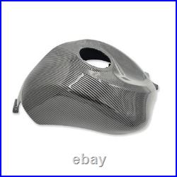 For Kawasaki Ninja ZX6R 2009-2025 Carbon Fiber Look Gas Fuel Tank Cover Fairing