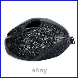 For YAMAHA YZF R6 2008-2016 Black Forged Carbon Fiber Fuel Tank Cover Fairing US