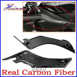 For YZF R1 R1M R1S 2015-2019 Real Carbon Fiber Gas Tank Side Cover Panel Fairing
