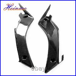For YZF R1 R1M R1S 2015-2019 Real Carbon Fiber Gas Tank Side Cover Panel Fairing