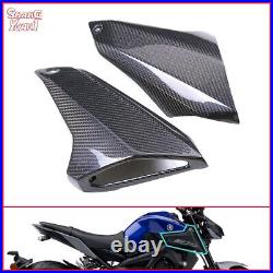 For Yamaha MT09 FZ09 2013-2016 Carbon Fiber Tank Side Panels Air Intake Covers