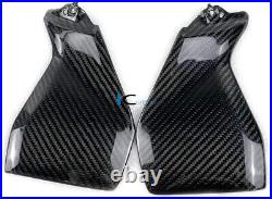 For Yamaha MT09 FZ09 Carbon Fiber Tank Side Panels Covers Fairing 2014-2016
