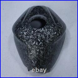 For Yamaha YZF R1 2002 2003 Black Forged Carbon Fiber Fuel Tank Cover Fairing US
