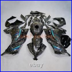 Forged Carbon Fiber Fairing Kit +Tank Cover For Kawasaki Ninja 300 2013-2017