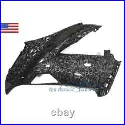 Forged Carbon Fiber Fairing Kit +Tank Cowl For Kawasaki Ninja ZX6R 636 2013-2018