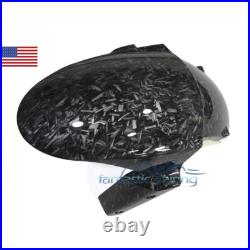 Forged Carbon Fiber Fairing Kit +Tank Cowl For Kawasaki Ninja ZX6R 636 2013-2018