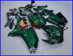 Forged Carbon Fiber Fairing Kit +Tank For Yamaha YZF R1 2007-2008 Green Bodywork
