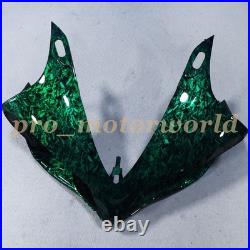 Forged Carbon Fiber Fairing Kit +Tank For Yamaha YZF R1 2007-2008 Green Bodywork