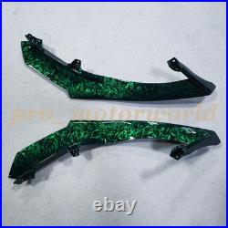 Forged Carbon Fiber Fairing Kit +Tank For Yamaha YZF R1 2007-2008 Green Bodywork