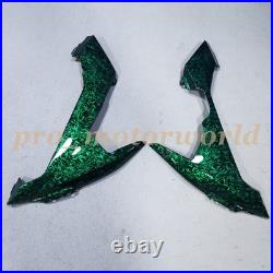 Forged Carbon Fiber Fairing Kit +Tank For Yamaha YZF R1 2007-2008 Green Bodywork