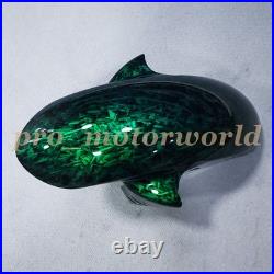 Forged Carbon Fiber Fairing Kit +Tank For Yamaha YZF R1 2007-2008 Green Bodywork