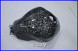 Forged Carbon Fiber Fuel Gas Tank Cover For Kawasaki Ninja 300 EX300 2013-2017