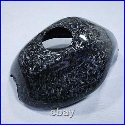 Forged Carbon Fiber Gas Fuel Tank Cover Cowl For Kawasaki Ninja 650 2009-2011 US