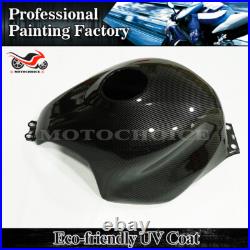 Fuel Gas Tank Cover ABS Fairing For Honda CBR600F4i 2001-2007 Carbon Fiber Style