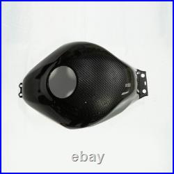 Fuel Gas Tank Cover ABS Fairing For Honda CBR600F4i 2001-2007 Carbon Fiber Style