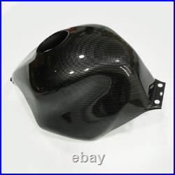 Fuel Gas Tank Cover ABS Fairing For Honda CBR600F4i 2001-2007 Carbon Fiber Style