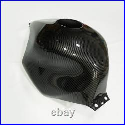 Fuel Gas Tank Cover ABS Fairing For Honda CBR600F4i 2001-2007 Carbon Fiber Style