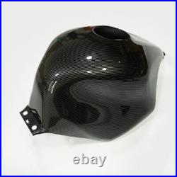 Fuel Gas Tank Cover ABS Fairing For Honda CBR600F4i 2001-2007 Carbon Fiber Style