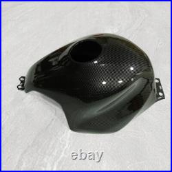 Fuel Gas Tank Cover ABS Fairing For Honda CBR600F4i 2001-2007 Carbon Fiber Style