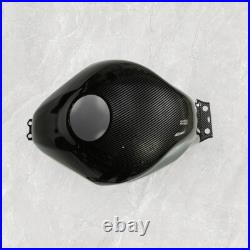 Fuel Gas Tank Cover ABS Fairing For Honda CBR600F4i 2001-2007 Carbon Fiber Style