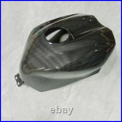 Fuel Gas Tank Cover Black Carbon Fiber Look For Yamaha YZF R1 2004 2005 2006 US