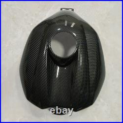 Fuel Gas Tank Cover Black Carbon Fiber Look For Yamaha YZF R1 2004 2005 2006 US