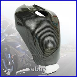 Fuel Gas Tank Cover Black Carbon Fiber Painted For Yamaha YZF R1 2009-2014 US