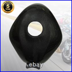Fuel Gas Tank Cover Cowl Carbon Fiber Painted For Kawasaki Ninja ZX6R 2007-2008