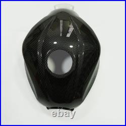 Fuel Gas Tank Cover Fairing Carbon Fiber Look For Kawasaki Ninja 300 2013-2017