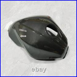 Fuel Gas Tank Cover Fairing Carbon Fiber Look For Kawasaki Ninja 300 2013-2017