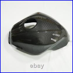 Fuel Gas Tank Cover Fairing Carbon Fiber Look For Kawasaki Ninja 300 2013-2017