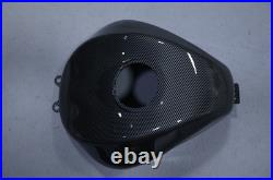 Fuel Gas Tank Cover Fairing Carbon Fiber Look For Kawasaki Ninja ZX10R 2006-2007