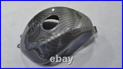 Fuel Gas Tank Cover Fairing Carbon Fiber Look For Kawasaki Ninja ZX10R 2006-2007