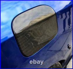 Fuel Tank Cap Oil Gas Cover Trim Dry Carbon Fiber For Honda Civic 10Th 2016-2020