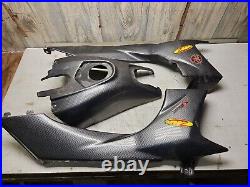 Gas Tank Plastic Side Shrouds Covers 2004 Yamaha YFZ450R carbon fiber #YFZ213