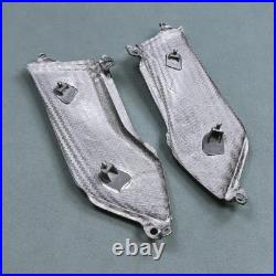 Glossy Twill Real Carbon Fiber Tank Side Panel for 2017-2024 Kawasaki Z900