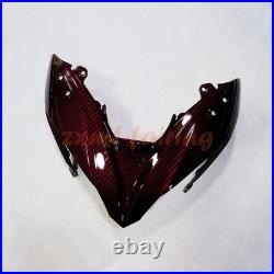 Gold & Red Black Carbon Fiber Fairing Kit +Tank For Kawasaki Ninja 650 2017-2019