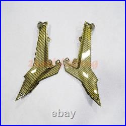 Gold & Red Black Carbon Fiber Fairing Kit +Tank For Kawasaki Ninja 650 2017-2019