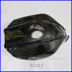 Gray Black Carbon Fiber Fairing Kit +Tank for Yamaha YZF R7 2022 2023 2024 2025