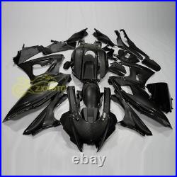 Gray Black Carbon Fiber Fairing Kit +Tank for Yamaha YZF R7 2022 2023 2024 2025