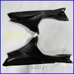 Gray Black Carbon Fiber Fairing Kit +Tank for Yamaha YZF R7 2022 2023 2024 2025