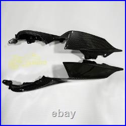 Gray Black Carbon Fiber Fairing Kit +Tank for Yamaha YZF R7 2022 2023 2024 2025
