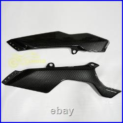 Gray Black Carbon Fiber Fairing Kit +Tank for Yamaha YZF R7 2022 2023 2024 2025