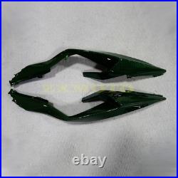 Green Black Carbon Fiber Fairing Kit+Tank+Bolt For Kawasaki Ninja ZX6R 2024 2025