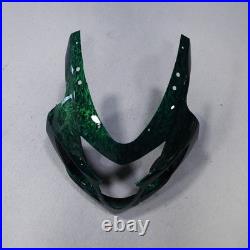Green Forged Carbon Fiber Fairings+Tank+Bolt For Suzuki GSXR600/750 2004-2005 US