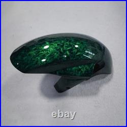 Green Forged Carbon Fiber Fairings+Tank+Bolt For Suzuki GSXR600/750 2004-2005 US