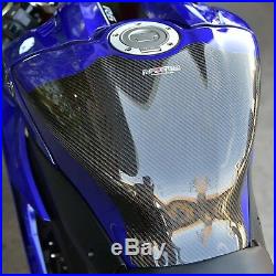 Guard Tank Cover Carbon Fiber Fit For YAMAHA YZF-R6 2017 2018 Fairing Frame